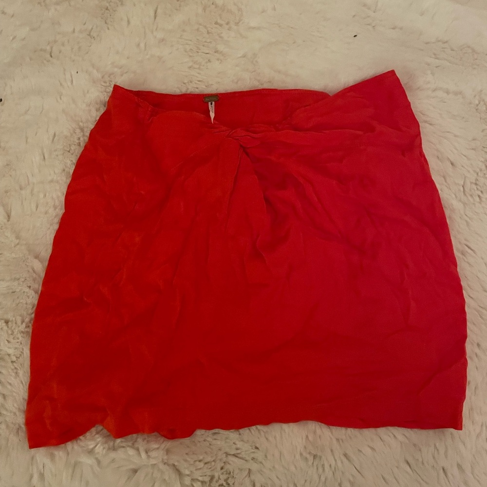 Free people mini skirt